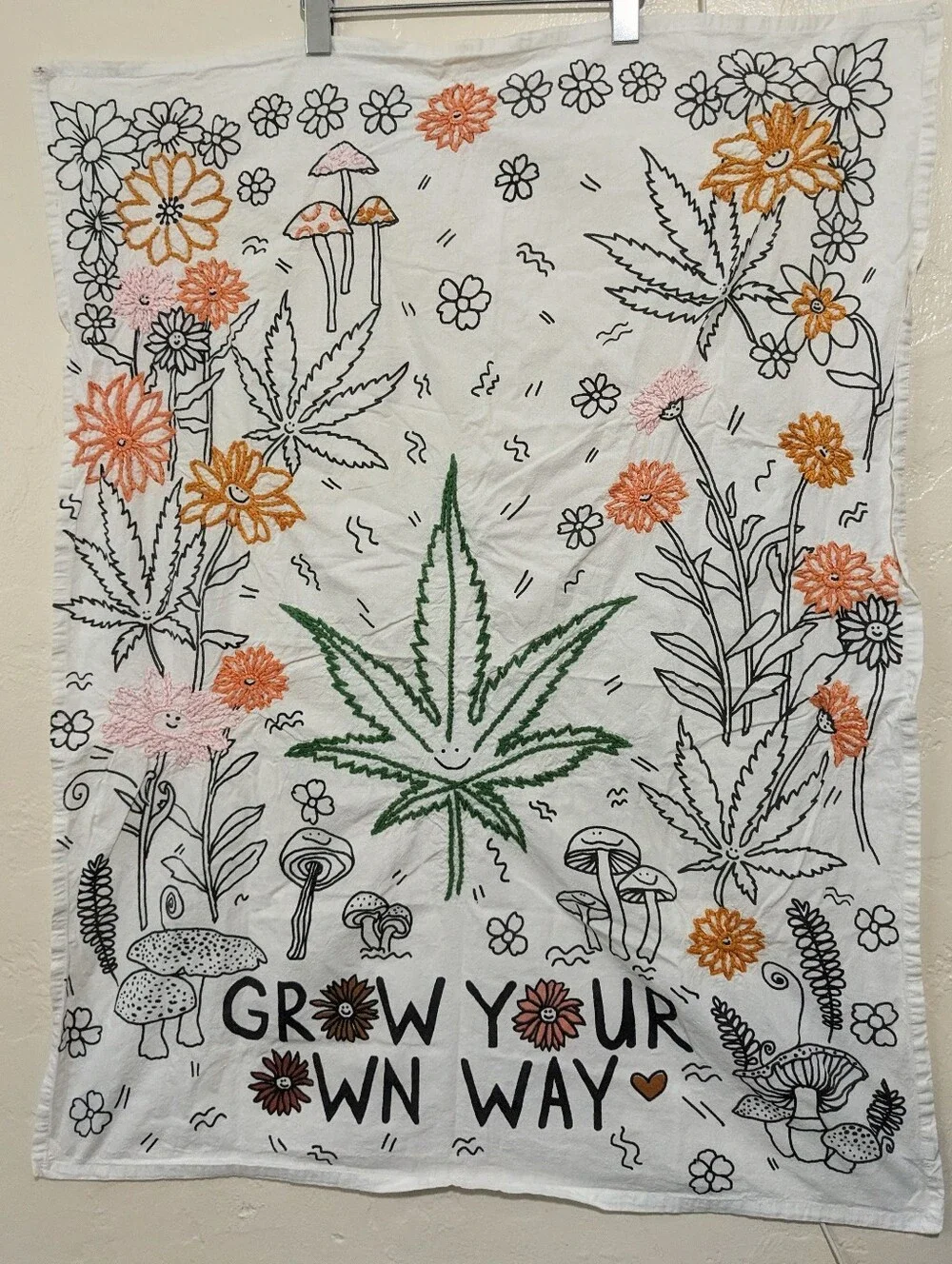 UO Grow Your Own Way Tapestry (Urban Outfitters)